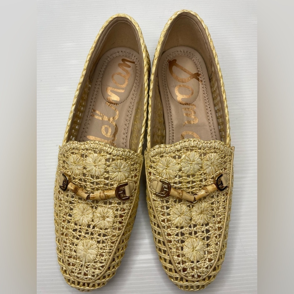 Sam Edelman Lowell Loafer in Natural Size 6 - Picture 2 of 7